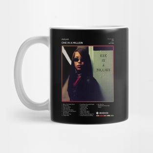 Aaliyah - One In A Million Tracklist Album Mug